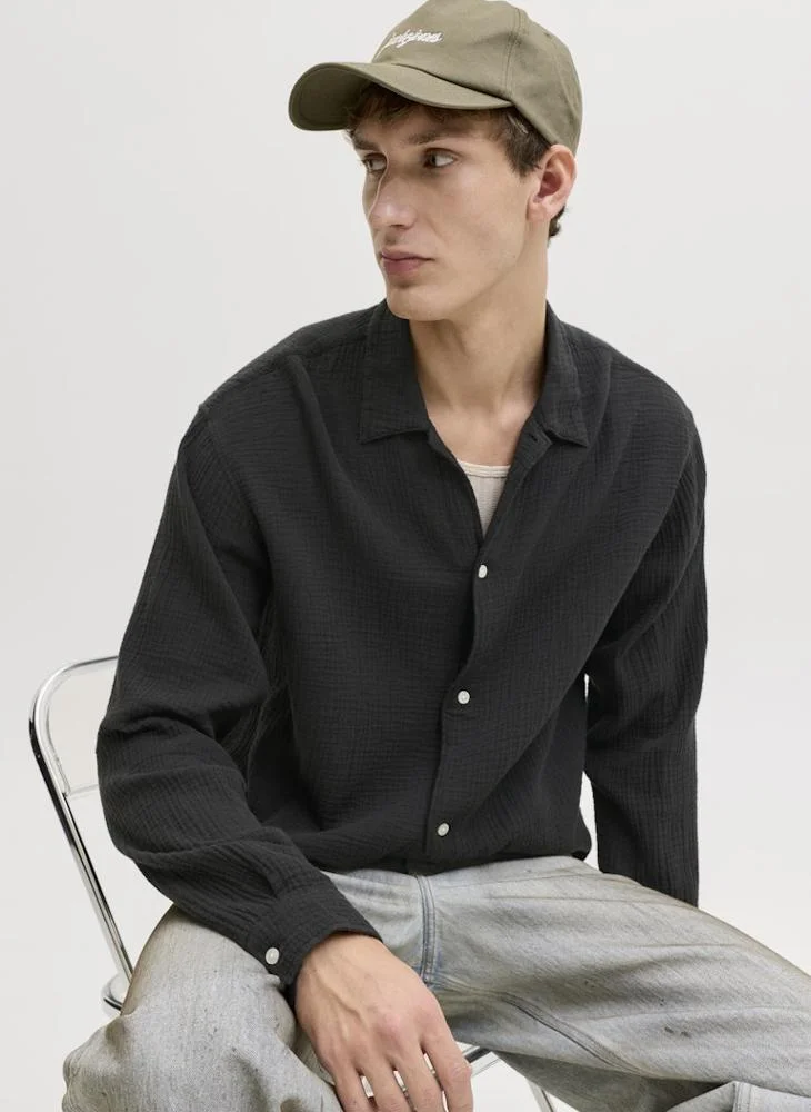 JACK & JONES  Nantucket Regular Fit Long Sleeve Shirt for Men | Best Price UAE
