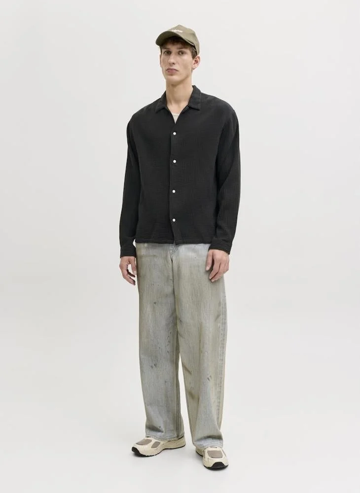 JACK & JONES  Nantucket Regular Fit Long Sleeve Shirt for Men | Best Price UAE