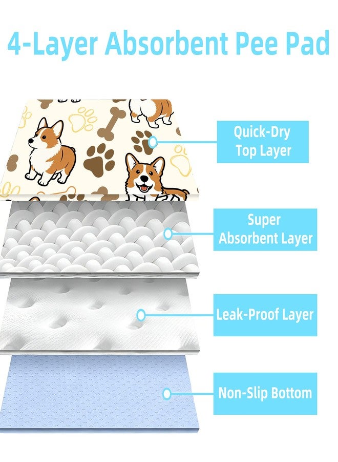 PyreneanHaven Washable Pee Pads for Incontinence & Potty Training, Non-Slip Leak-Proof Reusable Puppy Training Pads, Absorbent Puppy Pads for Senior Dogs Cats Puppy, Floor Protection (Beige, 24" x 36" (Pack of 2)) - Image 5