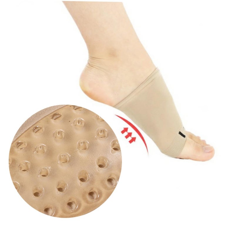 Arch Support Insoles For Flat Feet 1 Pair Breathable Massage Cushion With Ventilation Holes - Image 4