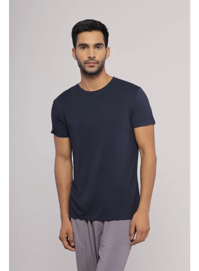 NeceSera Deep Blue Mens Lounge T-Shirt