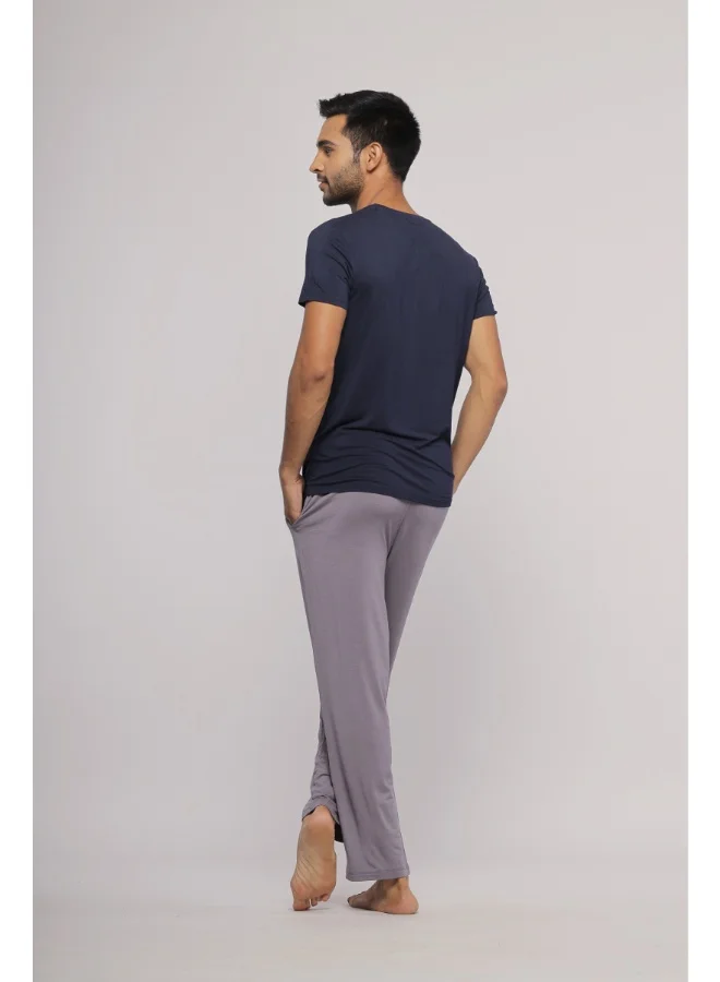 NeceSera Deep Blue Mens Lounge T-Shirt
