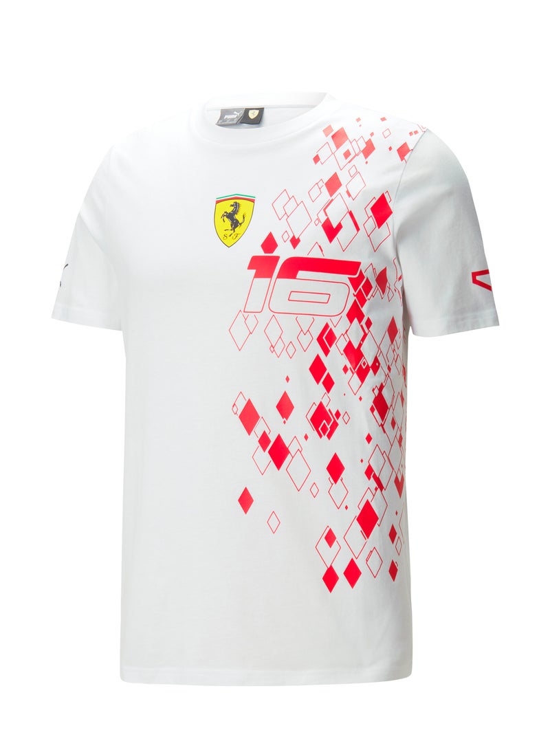 Scuderia Ferrari F1 Charles Leclerc Monaco GP T-shirt - Image 1