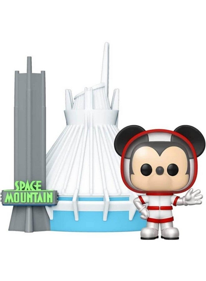 Funko Pop! Town: Walt Disney World 50th - Space Mountain and Mickey Mouse, Amazon Exclusive - Image 2