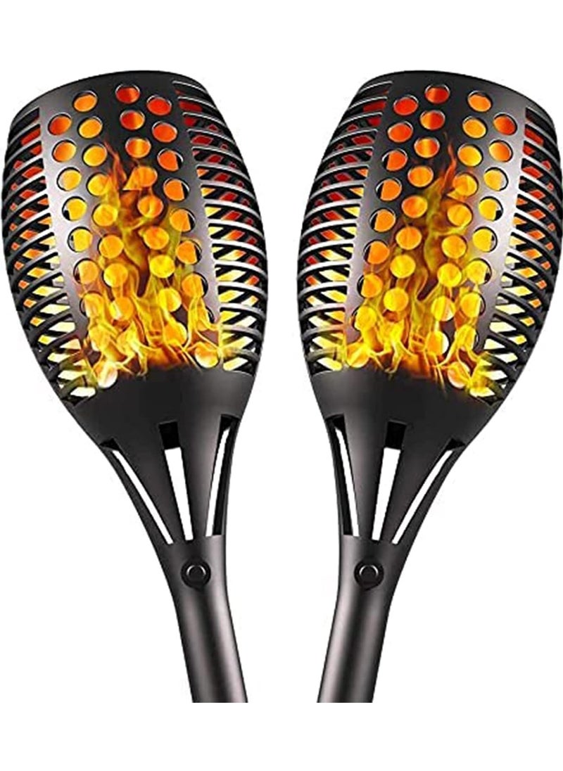 DubaiGallery LED Solar Flame Light， Automatic Switch Waterproof Flame Light Outdoor Garden Decoration Landscape Lawn Light Atmosphere Light  - Image 2