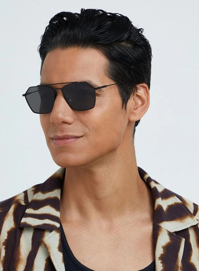 30Sundays 30Sundays Men Figaro Aviator Sunglasses