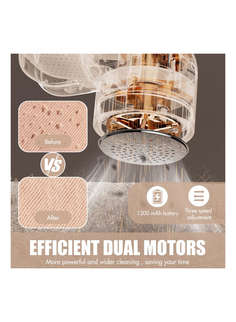 KASTWAVE Fabric Shaver for Clothing, Electric Lint Remover with 6-Leaf Blades, 3 Modes Rechargeable Sweater Shaver to Remove Pilling for Clothing, Couch, Furniture, Fuzz, Lint Ball, Bobbles - Image 3