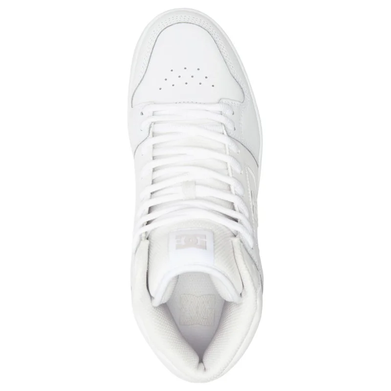 DC Shoes White Manteca 4 Hi High-Top Shoes In White/Battleship for Men | Best Price UAE