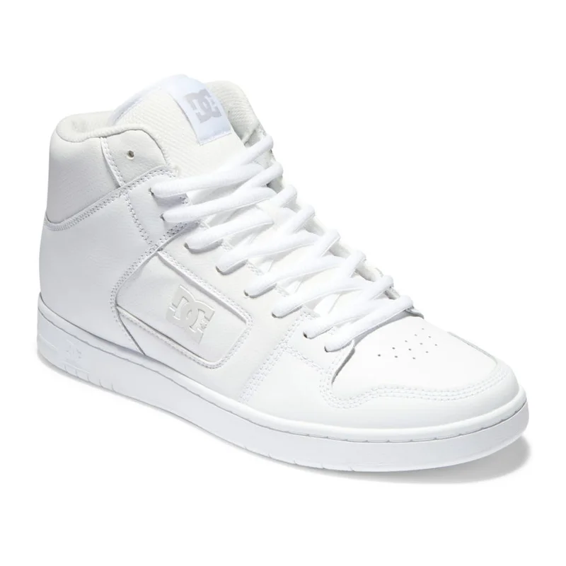 DC Shoes White Manteca 4 Hi High-Top Shoes In White/Battleship for Men | Best Price UAE