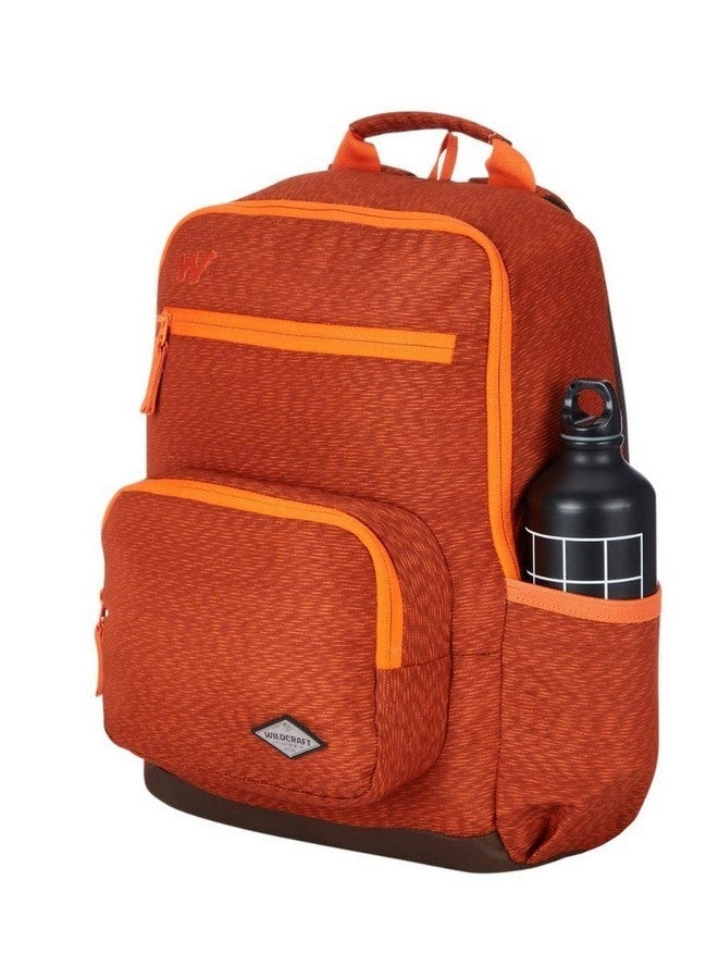 Wildcraft Evo 15 L 3 Compartment Backpack with Rain Cover (12959) (Orange) - Image 2