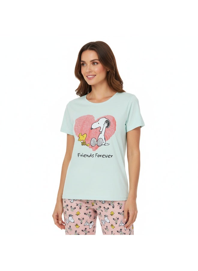 Peanuts PJ SET LADIES PENUTS - Image 1