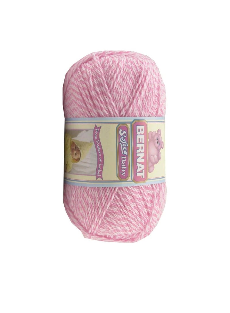 Bernat Softee Baby Yarn Solids Pink - Image 1