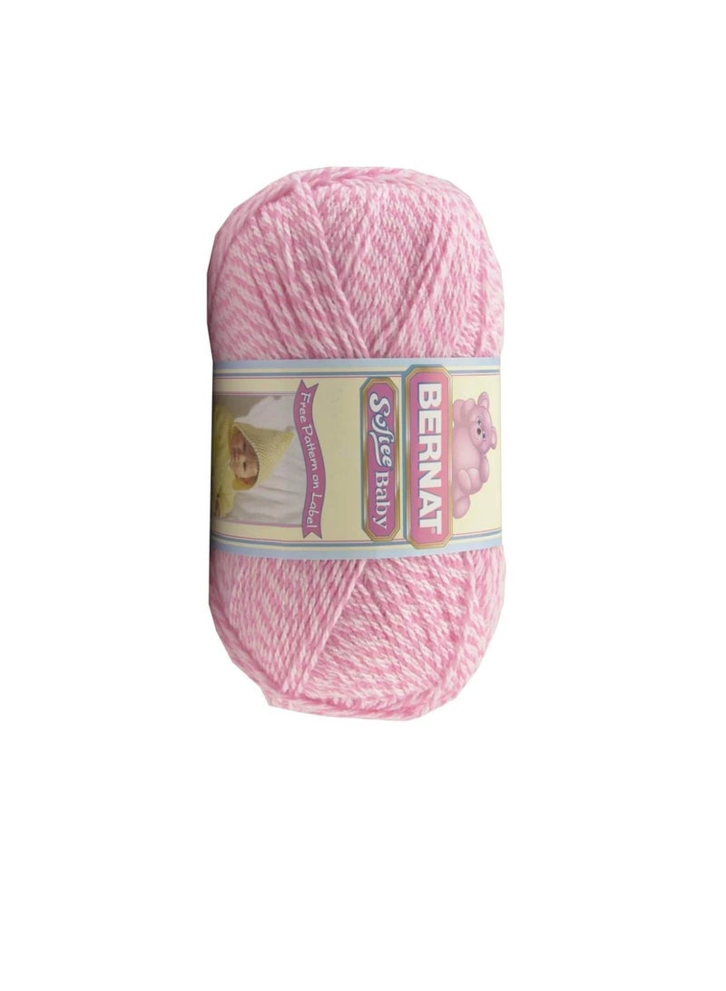 Bernat Softee Baby Yarn Solids Pink - Image 3
