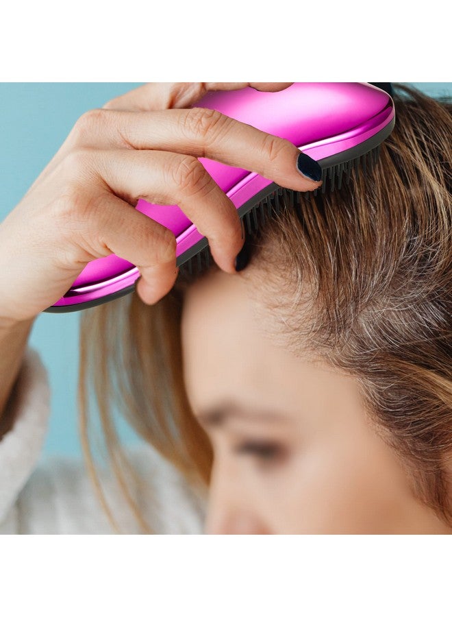 WYNK Hair Brush Detangler for Adults & Kids，Detangling Comb Hair Styling Tools & Appliances for Natural/Wavy/Curly/Coily/Wet/Dry/Oil/Thick/Straight/Long Hair(2Pack Blue Drops & Gradient Shell) - Image 3