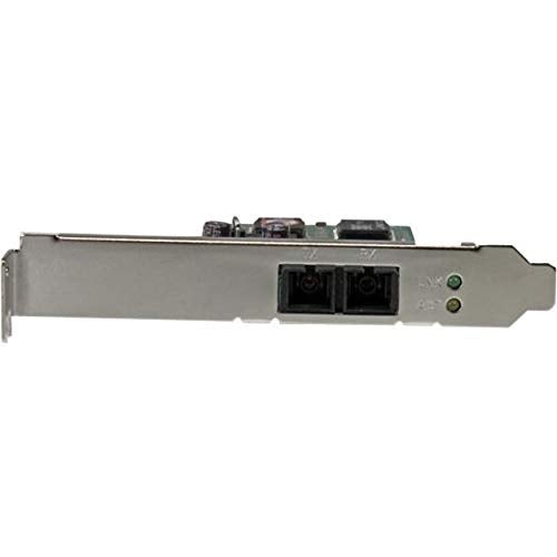 StarTech.com PCI Express (PCIe) Gigabit Ethernet Multimode SC Fiber Network Card Adapter NIC - 550m - PCIe GbE Fiber Optic Network Card, TAA (PEX1000MMSC2) - Image 2