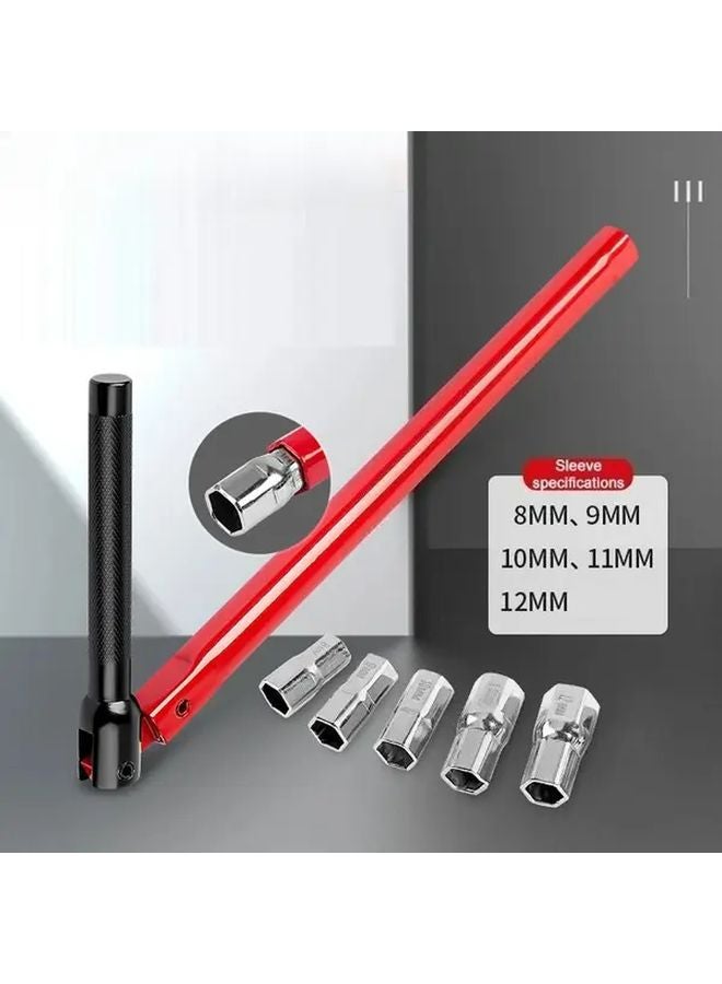 6 Pcs Sink Wrench Set Faucet Valves Installation Water Pipe Spanner Socket Kit - Image 2