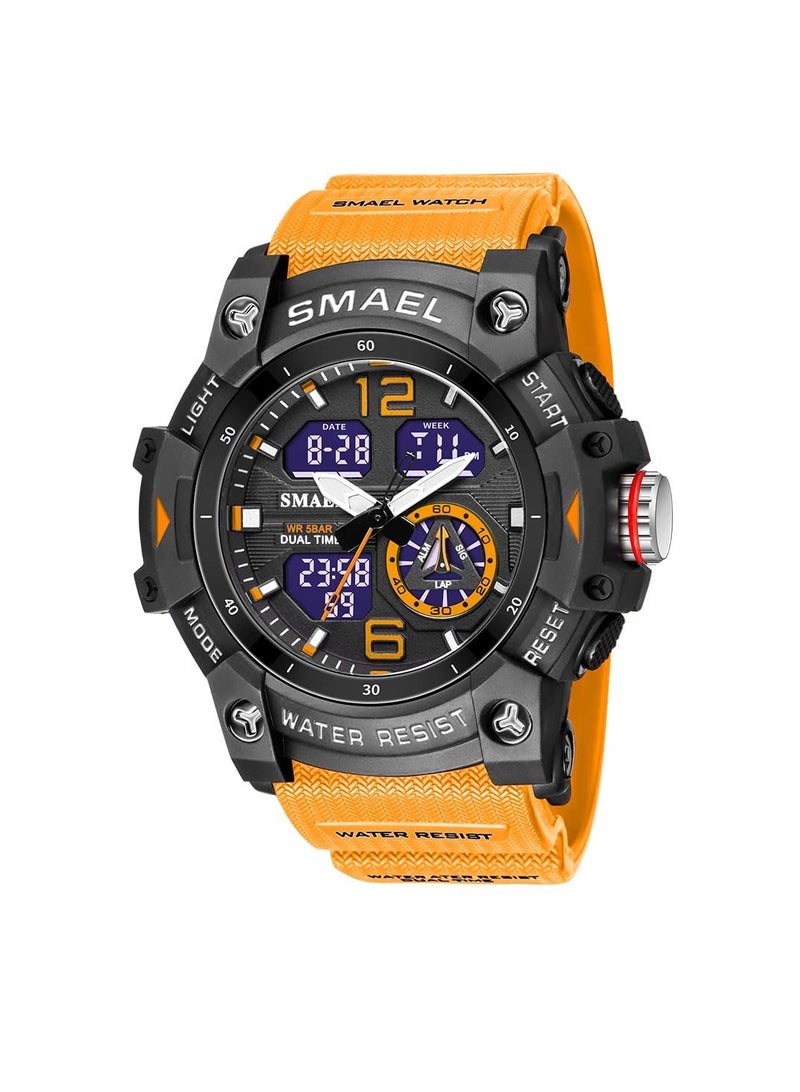 SMAEL Outdoor Sports Digital Watch Wristwatch LED Stopwatch Waterproof - Image 1