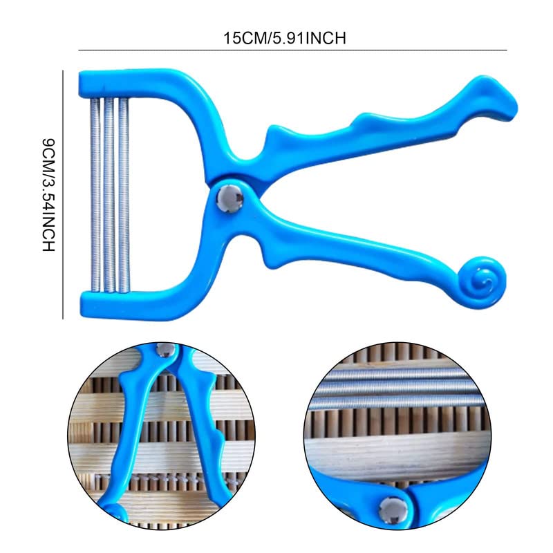 Goho 4 Pieces Spring Facial Hair Remover Manual Epilator Spring Face Epilator Tool Remove Hair from Upper Lip, Chin, Cheeks and Neck Beauty Tools for Women Girls or Men (4 Pcs) - Image 5