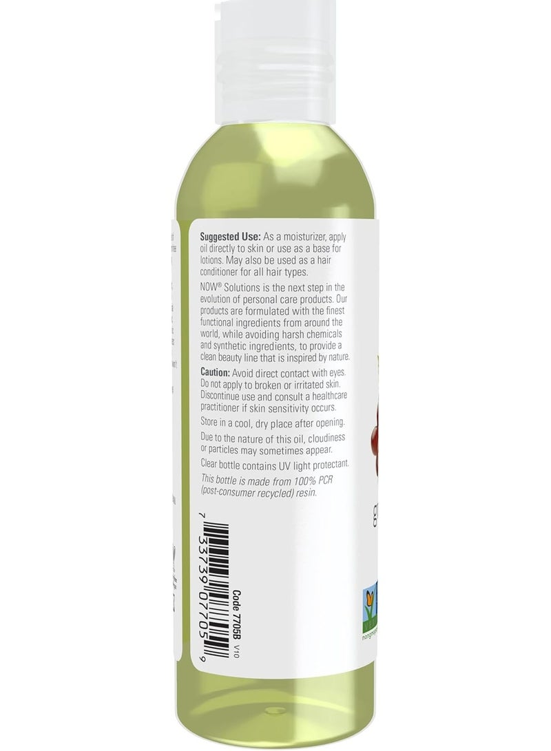 NOW Foods Solutions, Grapeseed Oil, Skin Care for Sensitive Skin, Light Silky Moisturizer for All Skin Types, 4-Ounce - Image 3