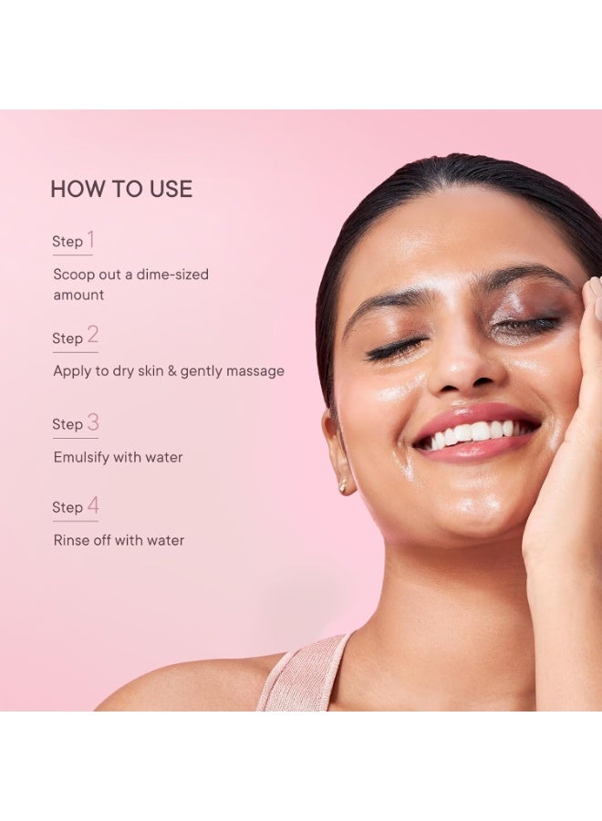 كوينش بلسم التنظيف Quench Mon Cherry لإذابة الشوائب | صُنع في كوريا | منظف للوجه ومزيل للمكياج بقاعدة زيتية - حجم صغير (10 مل) - Image 4