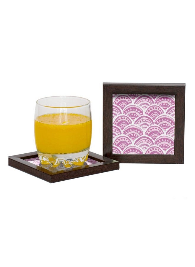 Paper Plane Design Tea Coffee Coaster Set Wooden Decorative Coasters Set. Home and Office Wooden Coasters Design 314 - Image 3