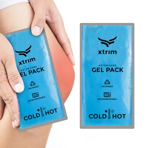 Vifitkit VFK by Xtrim Reusable Hot and Cold Gel Pack, Pack of 1, Ice Pack Bag for Relief - Multi-Purpose Hot and Cold Therapy Gel Ice Pack, Hot Bag Gel Healing Pad for Pain Relief - Image 1