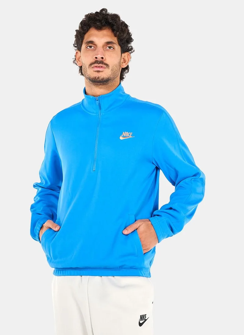 Nike Men's 1/2-Zip Poly-Knit Jacket
