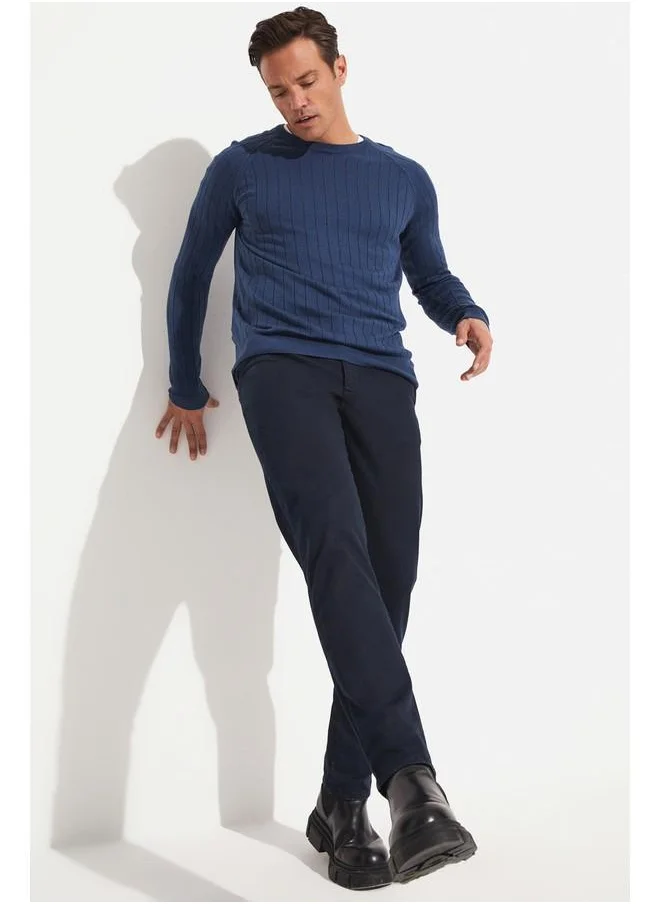 جون June Men Regular Fit Chino Trouser Navy