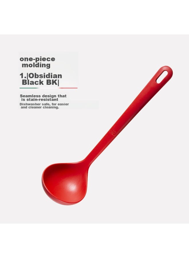 Ballarini Ballarini Silicone Soup Ladle, Large Size, Non-stick Pan Specific, Heat-resistant, Kitchen Household Food-grade Silicone Soup Spoon - Image 5