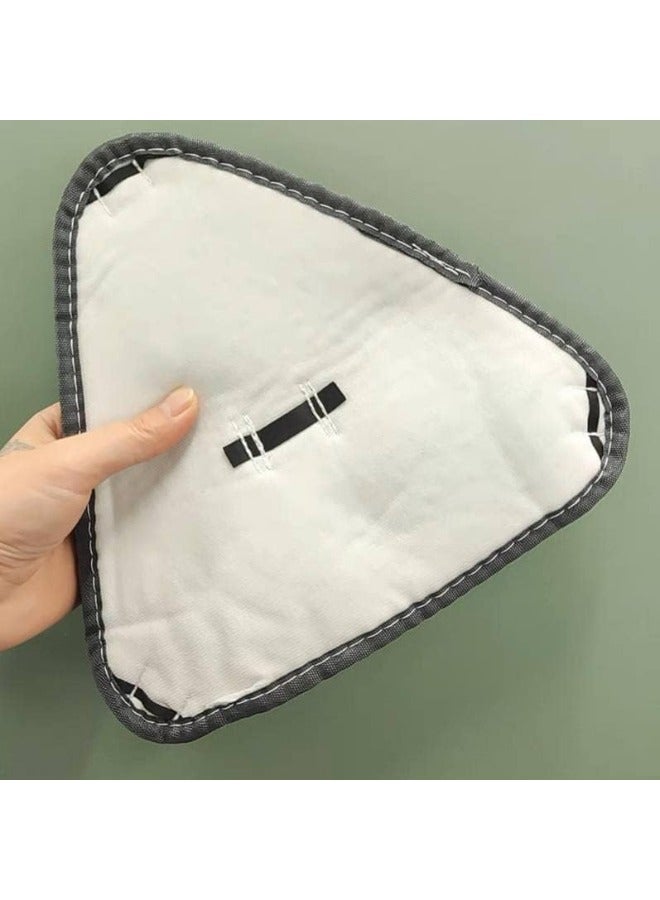 Triangle Mop Replacement, Mop Pads Wet Dry Microfiber Mop Cleaning Pad Mop Refills Replacement Heads for Most Spray Mops and Reveal Mops Mop Replacement Cloth (2 pc) - Image 3