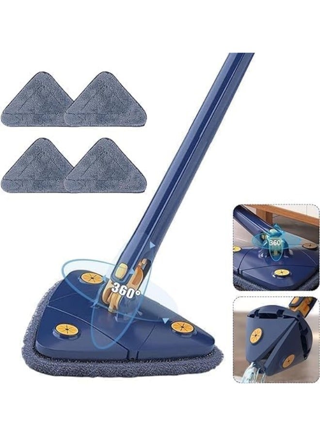Triangle Mop Replacement, Mop Pads Wet Dry Microfiber Mop Cleaning Pad Mop Refills Replacement Heads for Most Spray Mops and Reveal Mops Mop Replacement Cloth (2 pc) - Image 4