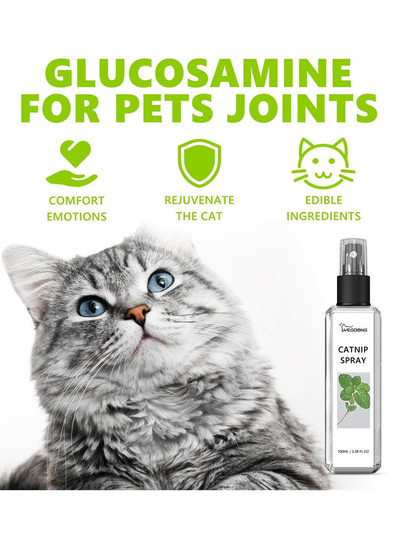 YEGBONG - Catnip spray suitable for cats and kittens to relieve cat anxiety and enhance pet vitality - Image 1