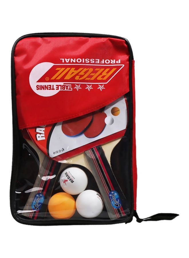NIBEMINENT Professional Table Tennis Racket Set - Horizontal Grip - Image 2