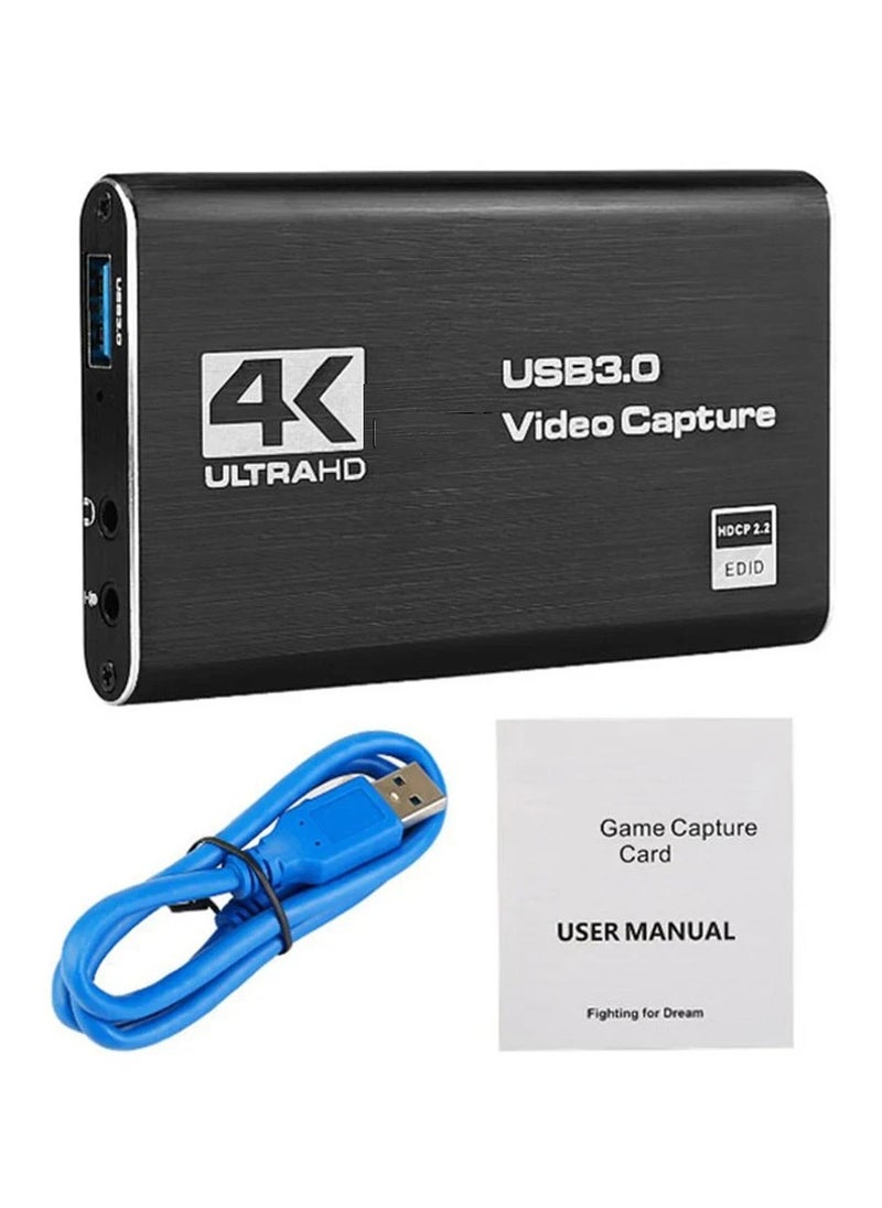 Generic 4K HDMI USB 3.0 Video Capture Card 1080P 60fps HD Video Recorder for OBS and Live Streaming  - Image 5