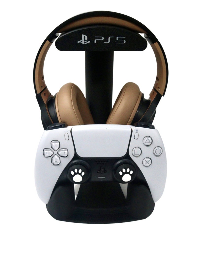 3D Brothers PS5 Controller & Headset Stand – Dual Organizer for Gamers - Image 2
