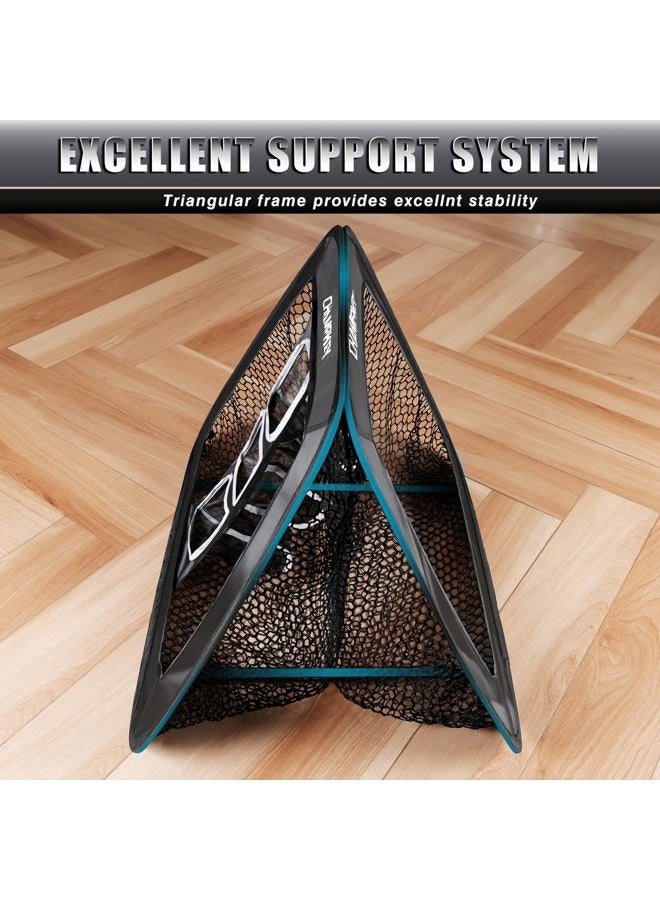 Champkey Double -Sided Golf Chipping Net with Mat and 12 Foam Balls - Professional Golf Practice Net Ideal for Indoor and Outdoor Training - Image 5