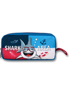 Famebag Shark Kindergarten Bag Nutrition Pen Bag Set  - Image 3