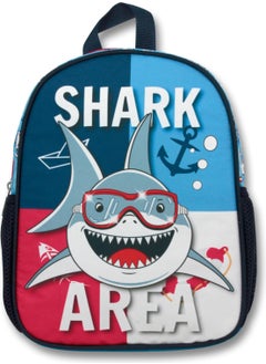Famebag Shark Kindergarten Bag Nutrition Pen Bag Set  - Image 4