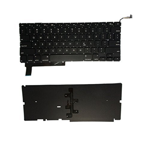 SUNMALL Keyboard Replacement with Backlight Compatible with 15.4" MacBook Pro A1286 MC118LL/A MB985LL/A MB986LL/A MC371LL/A MC372LL/A MC373LL/A MC721LL/A Series 2009 2010 2011 2012 - Image 1