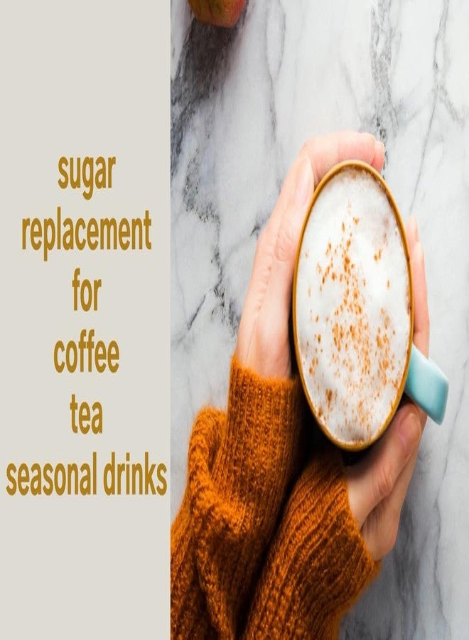 crait Pumpkin Spice for Coffee Monk Fruit Sweetener, Pumpkin Spice Sweetener Plant-Based Sugar Alternative 8 Ounce Resealable Bag Pumpk - Image 4
