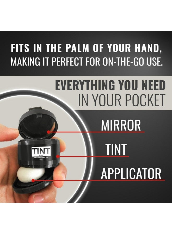 Tint Hair Tint Instant Hair Concealer For Greys Thinning Hair Or Patchy Beards. Temporary Hair Shadow For Women Hair Types. Sweat And Weather Resistant. Hairline Powder (Black) - Image 5