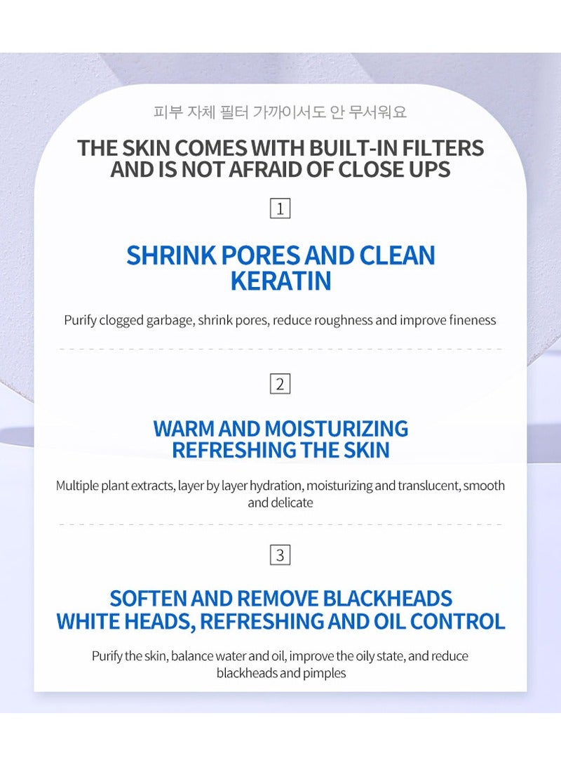 DEleventh العلامة التجارية الكورية مصل حمض اللاكتوبيونيك لتنقية المسام 37ml / تقليص المسام، وموازنة الماء والزيت، وإزالة الرؤوس السوداء، وتنعيم البشرة، وتقليل الخطوط الدقيقة وتحسين الملمس