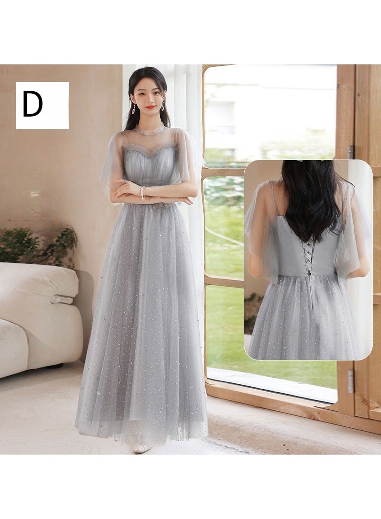 KUYING New Fashionable and Elegant Bridesmaid Dress  - Image 1