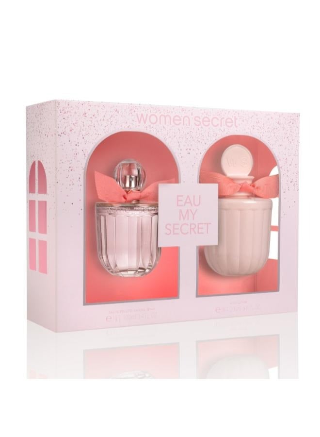 From Secret Eau My Secret Set (Eau de Toilette 100 ml + Body Lotion 200 ml)