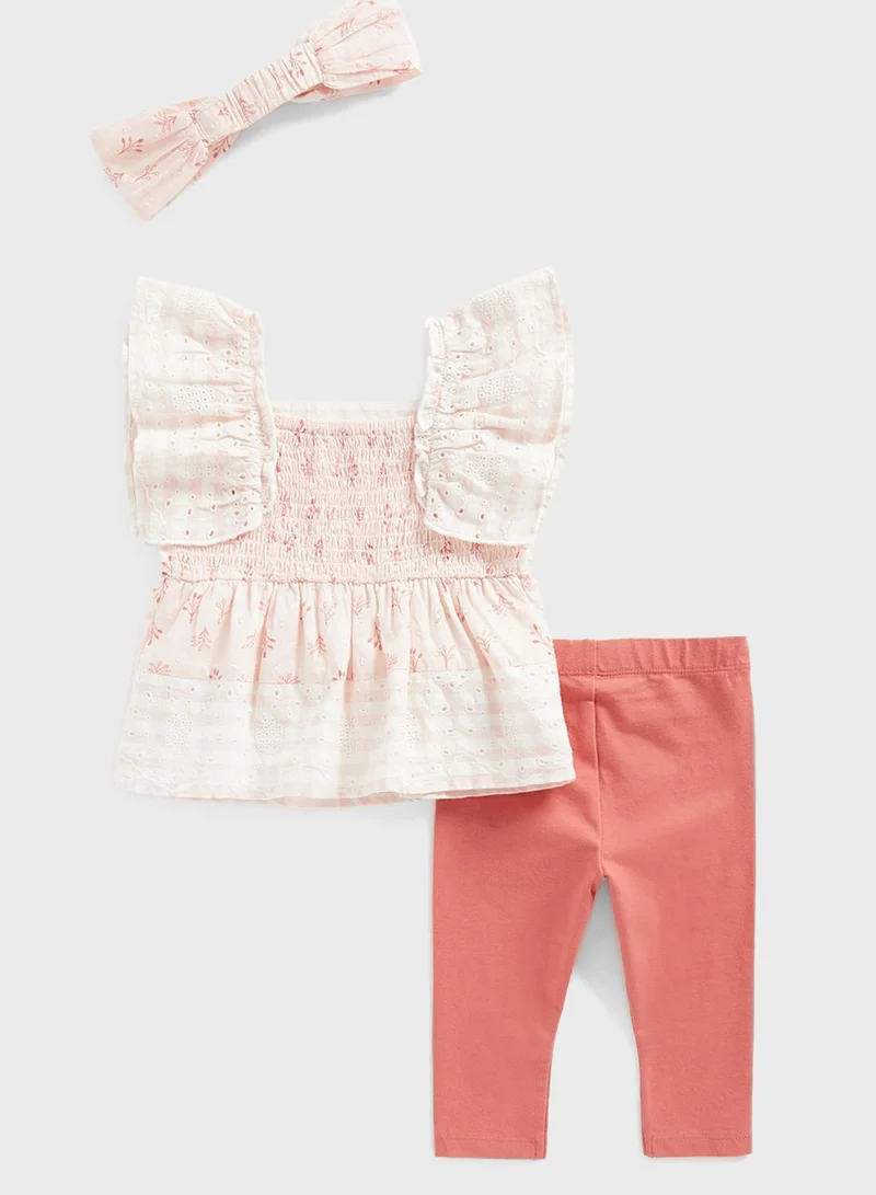 mothercare Infant Printed Top & Leggings Set