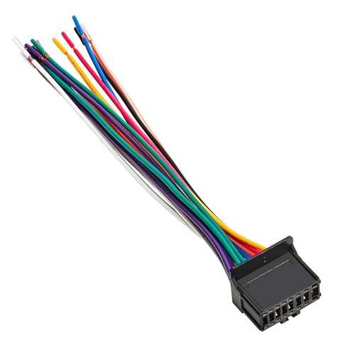 NuIth 16 Pin Car Radio Wiring Harness for Pioneer AVIC AVH DEH Stereo Connector Aftermarket DVD NAV AVH-P3300BT, AVH-P3100DVD, AVH-P3200DVD, AVH-X2500BT, AVH-X8500BHS, AVH-X5500, AVH-X4500 - Image 1