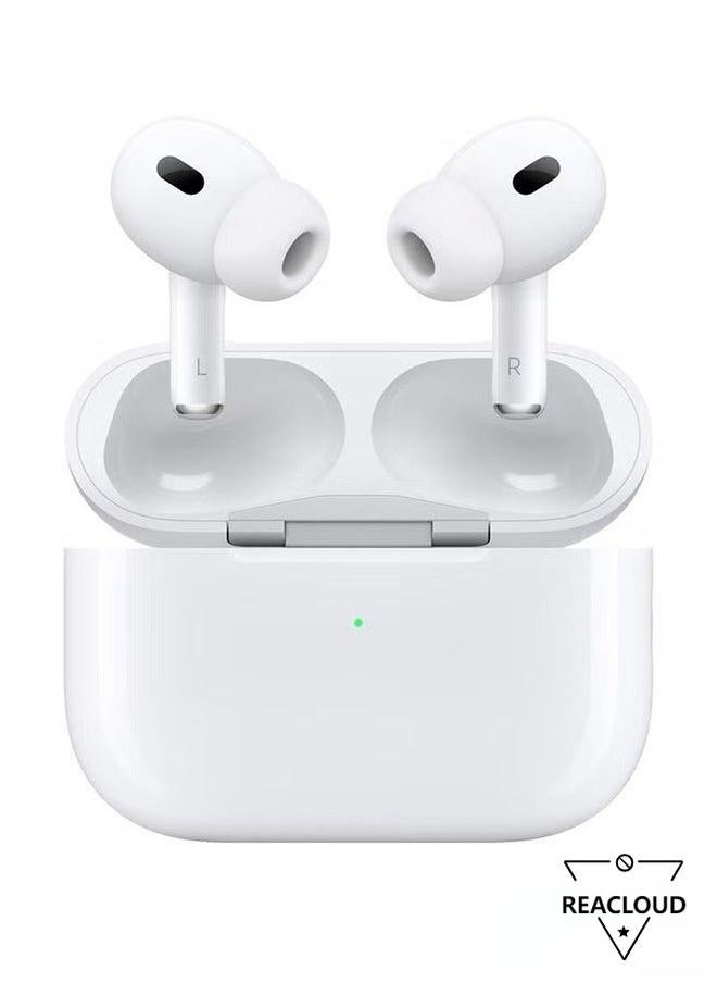 REACLOUD In-ear Earphones, Bluetooth Wireless Earbuds, Active Noise Cancellation, In-Ear Detection, Personalized Spatial Audio, One-Click Connection, HD Mic Wireless Earbuds, USB-C Charging (6rd Generation White) ﻿  - Image 1