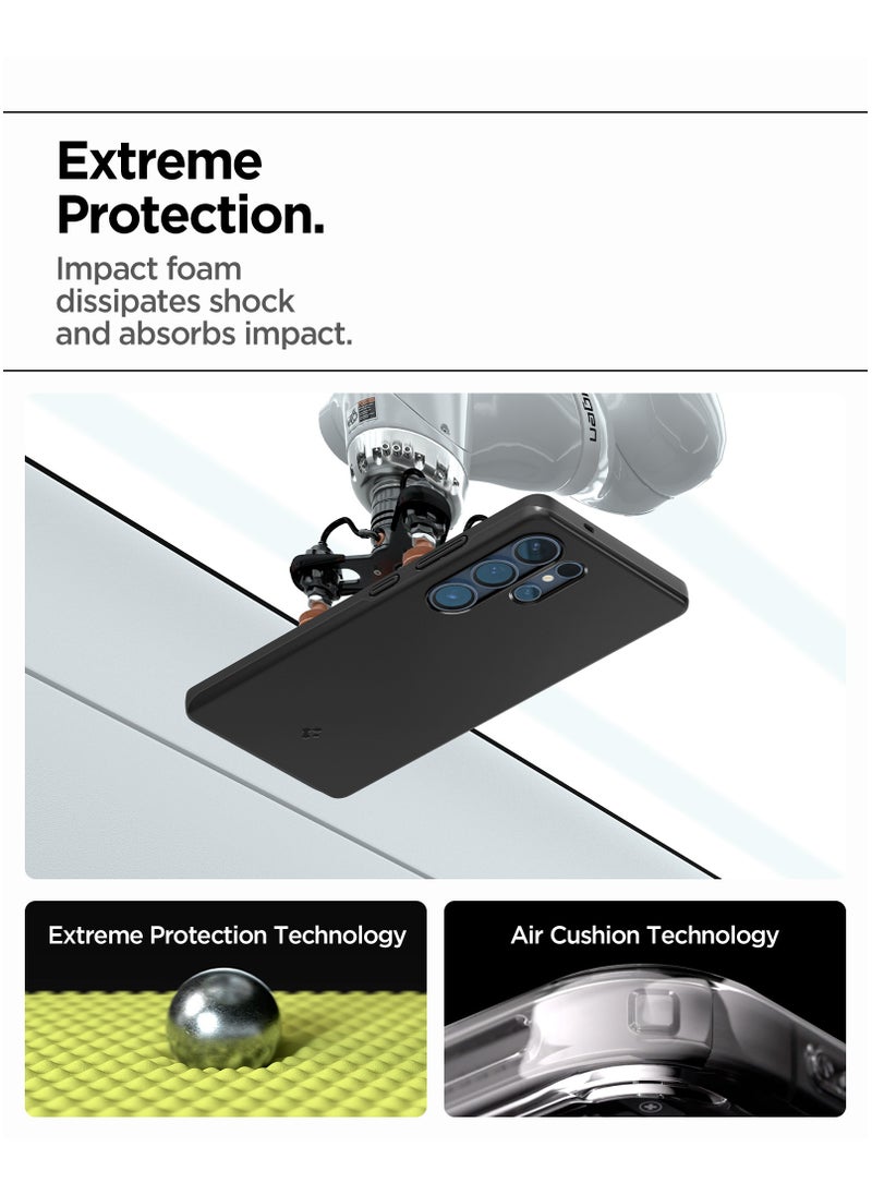 Spigen Thin Fit MagFit for Samsung Galaxy S25 ULTRA MagSafe Case Cover (2025) - Black  - Image 4