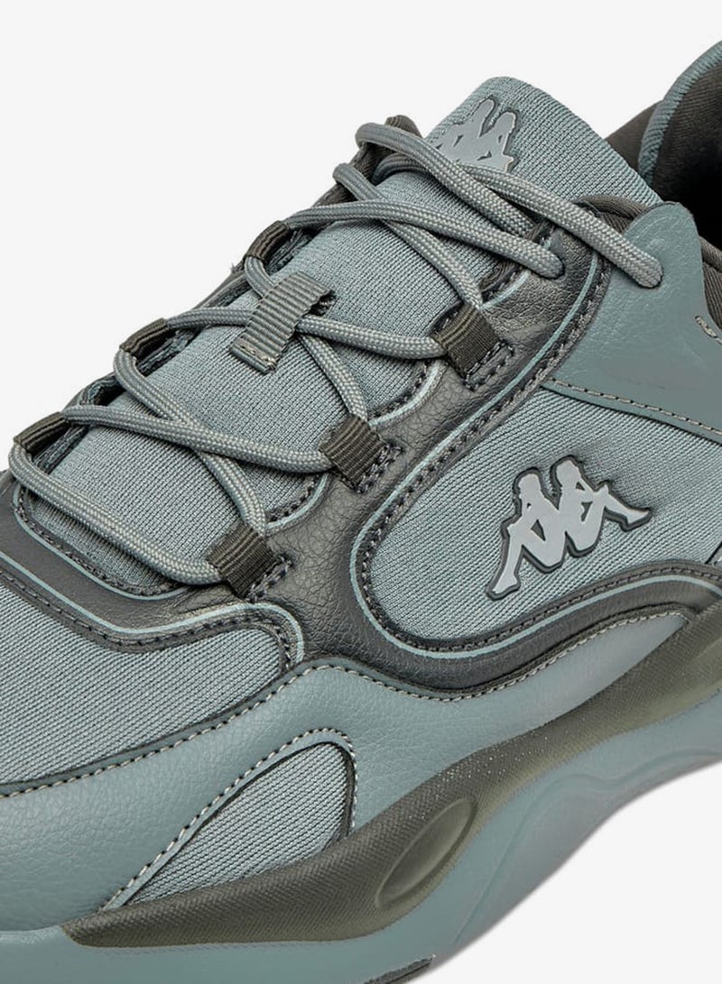 Kappa Mens Panelled Lace-Up Sports Shoes - Image 4