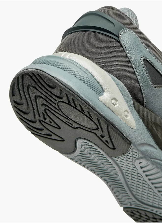 Kappa Mens Panelled Lace-Up Sports Shoes
